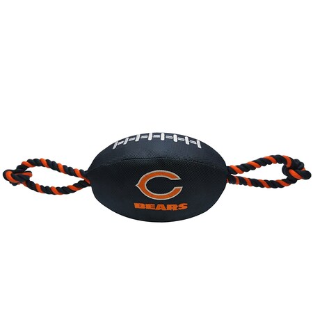 Pets First Chicago Bears Pet Nylon Football PFCHI3121